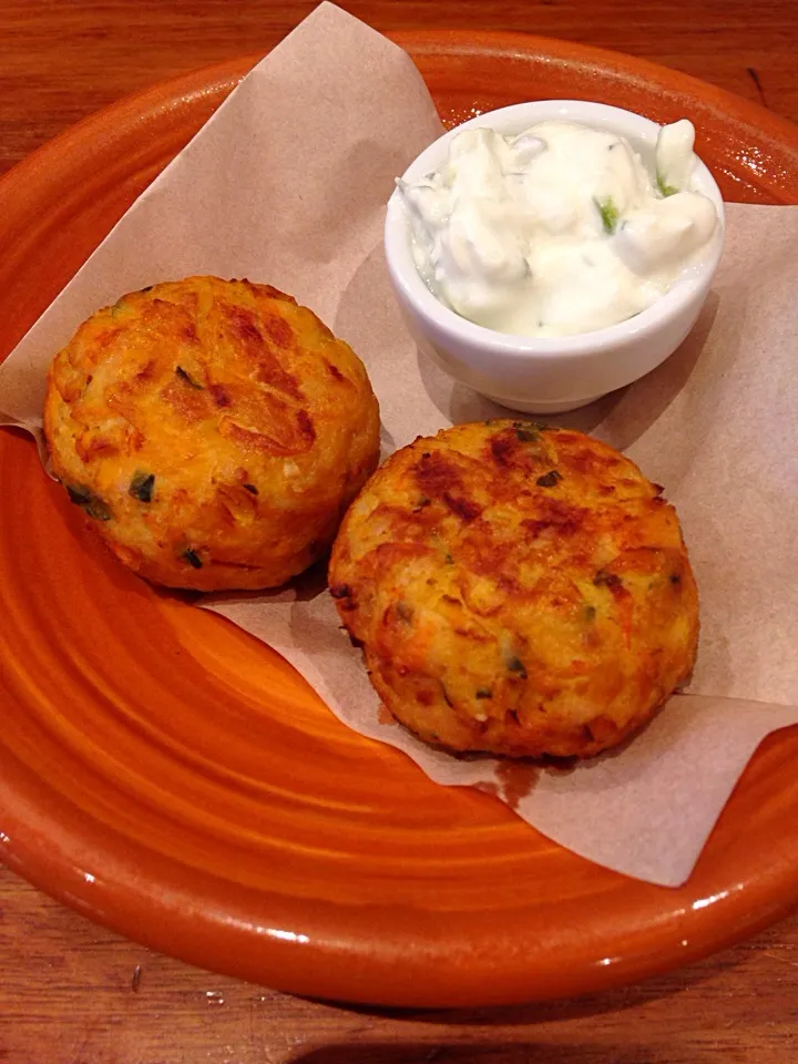 Chicken pumpkin fritter|WWさん