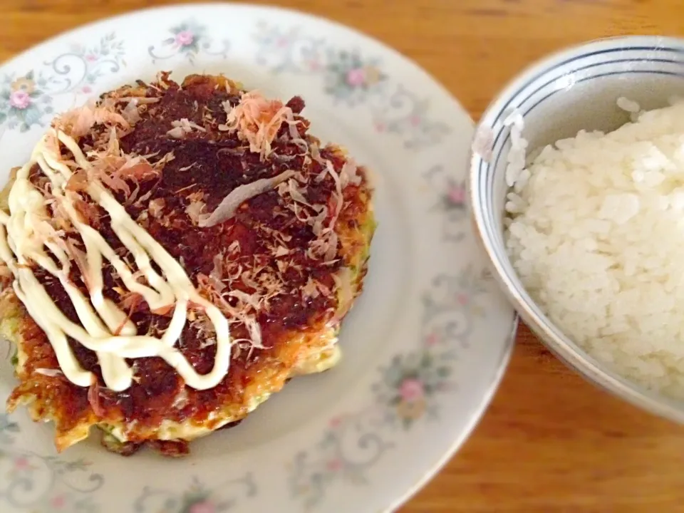 お好み焼き定食|Kunisanoさん