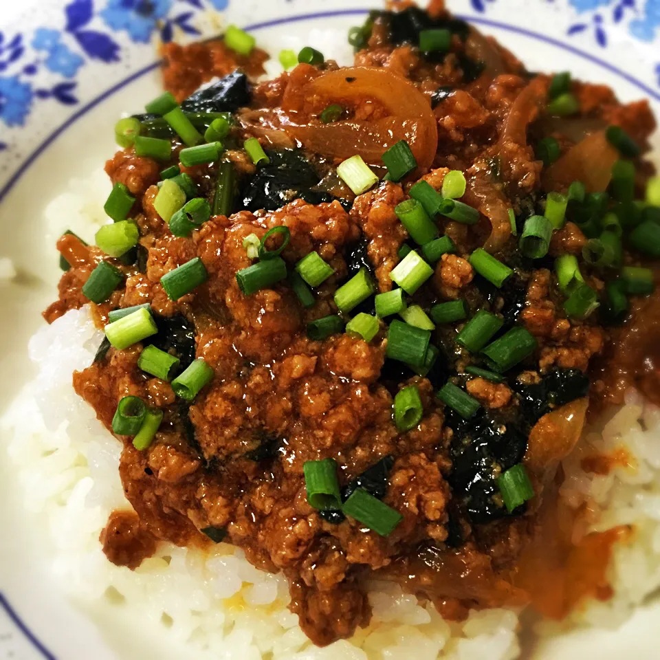 肉味噌あんかけご飯|下宿hirota＆メゾンhirotaさん