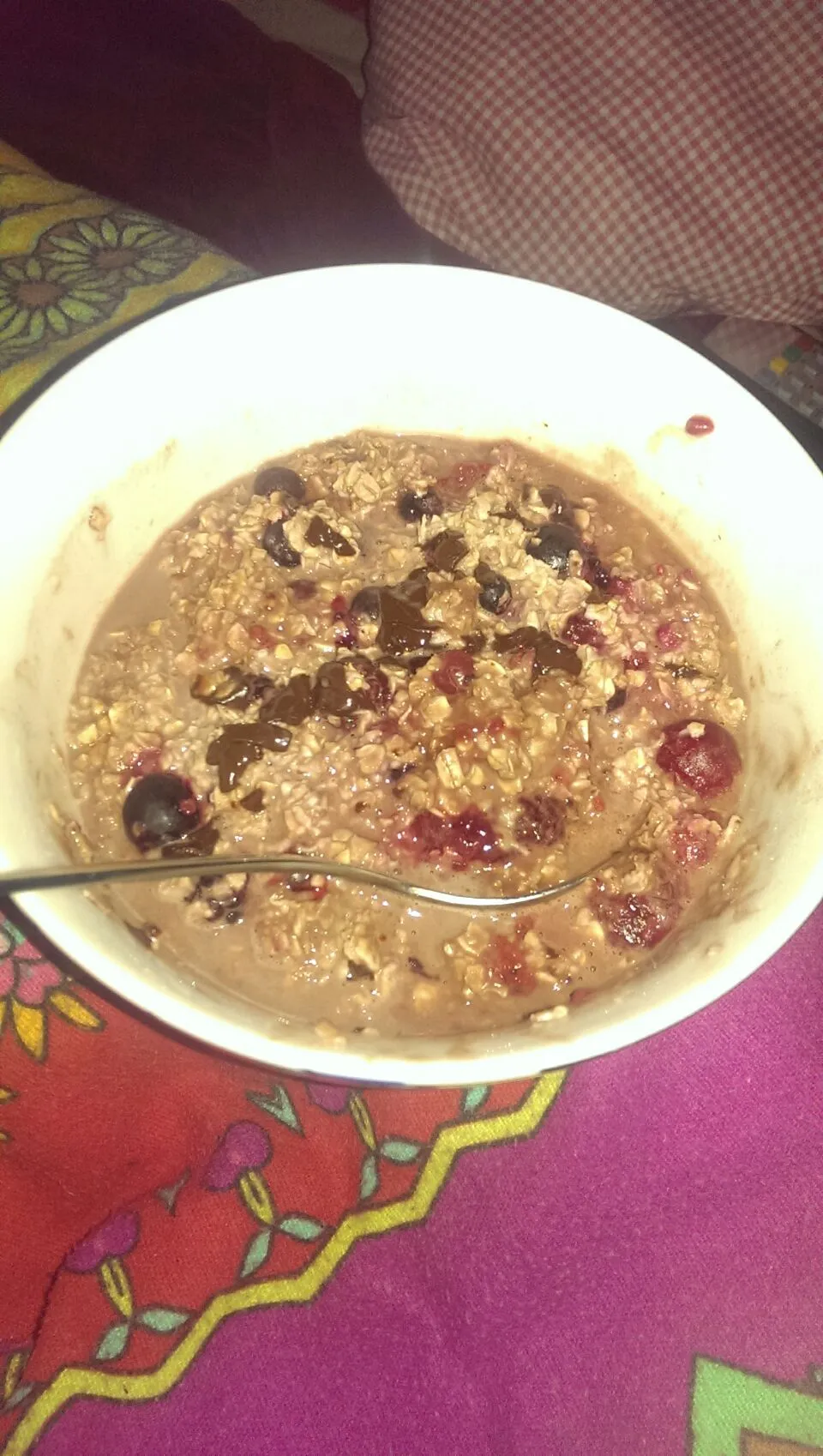 Schoko beeren porridge|Anna Kröhnertさん