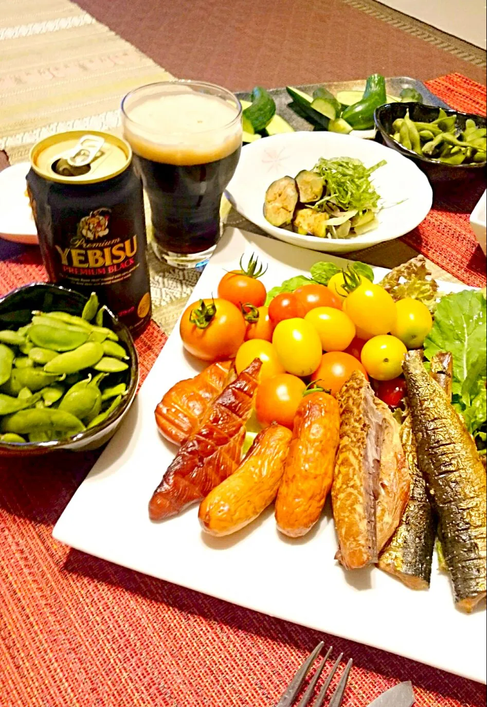 燻製ア・ラ・モード🍴エビスプレミアムブラック🍺|ナムナムさん