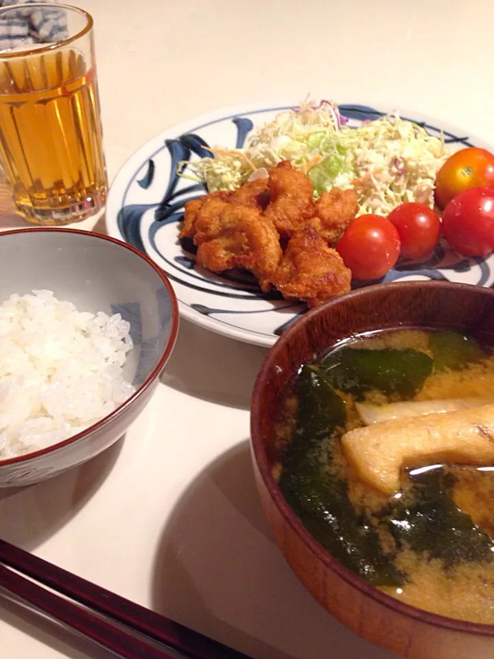 唐揚げ🍖定食💖|ももちゃん🍑さん