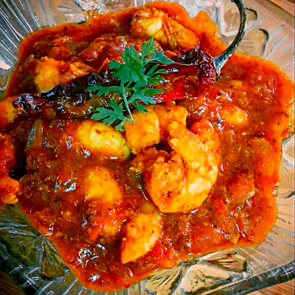 Prawn Balchao #prawn #seafood #pickel|Alister Mendonzaさん