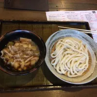 かまど鎌取店の肉つけ汁うどん|マツさん