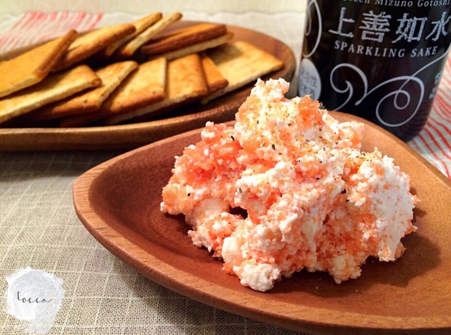 カッテージチーズと明太子のディップ3b Tocca Snapdish スナップディッシュ Id 0zqlta