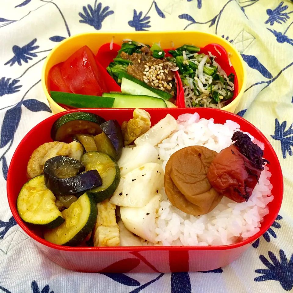 カブのバター炒めも入れてお弁当|りん蔵さん