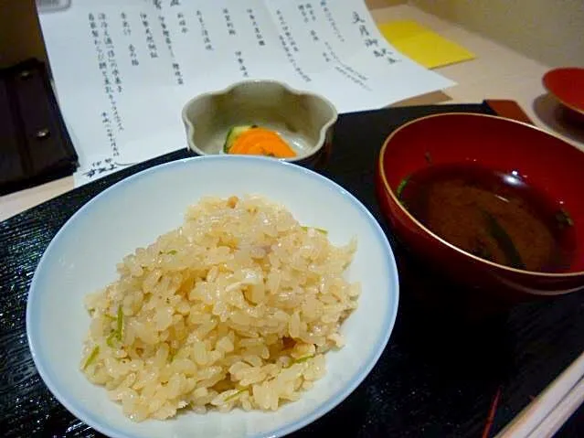 割烹 伊勢すえよしの『伊勢天然鯛飯』|嶌田竜也さん