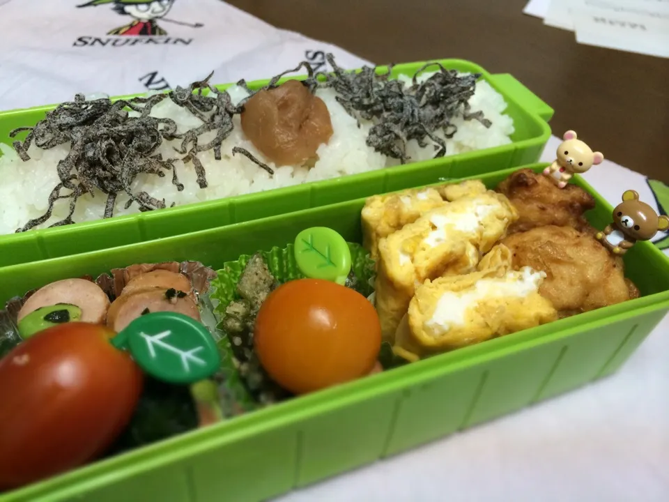 長女の部活弁当♪|くまぷ〜さん