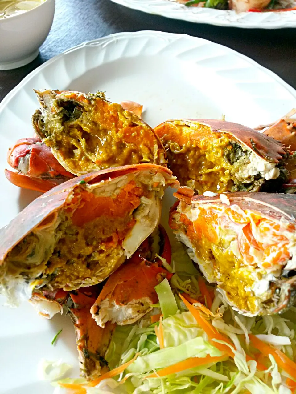 Stream Crab ปูทะเลไข่นึ่ง|Jeab Lertさん