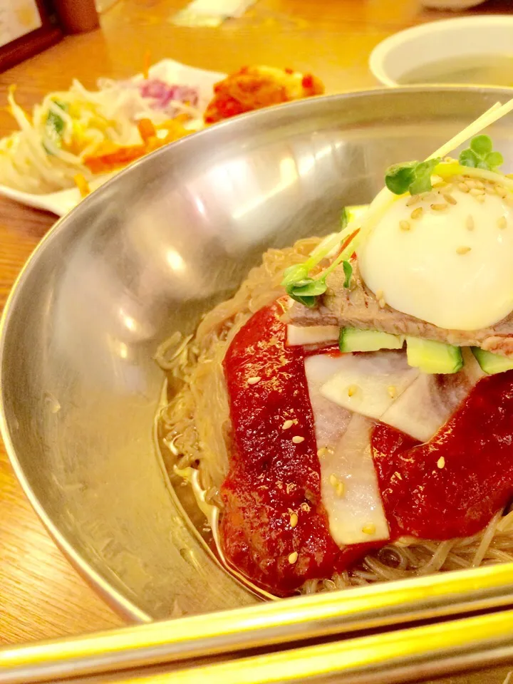 Snapdishの料理写真:韓国冷麺|tobutoriさん