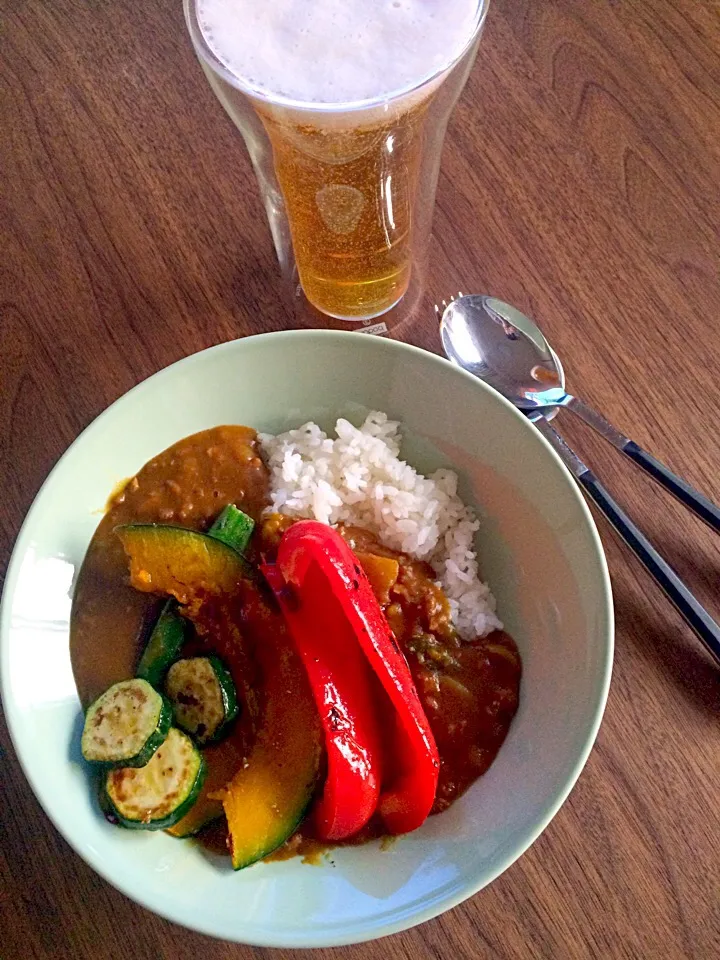 Snapdishの料理写真:夏野菜カレー|Akaneさん