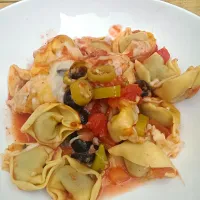 Snapdishの料理写真:Tortelliniauflauf|Anna Kröhnertさん