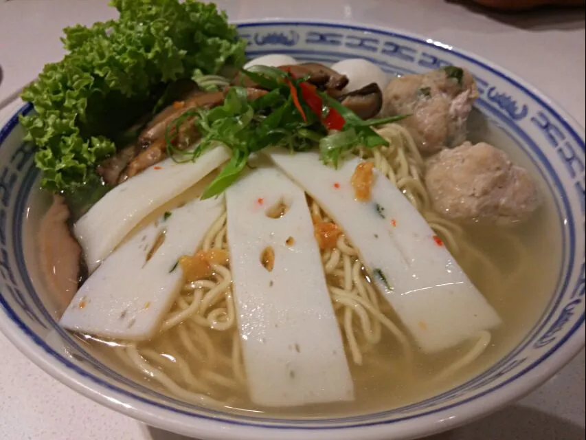 Fish & Chicken Balls Soup Noodle @ Curry Times|FooDin'sさん