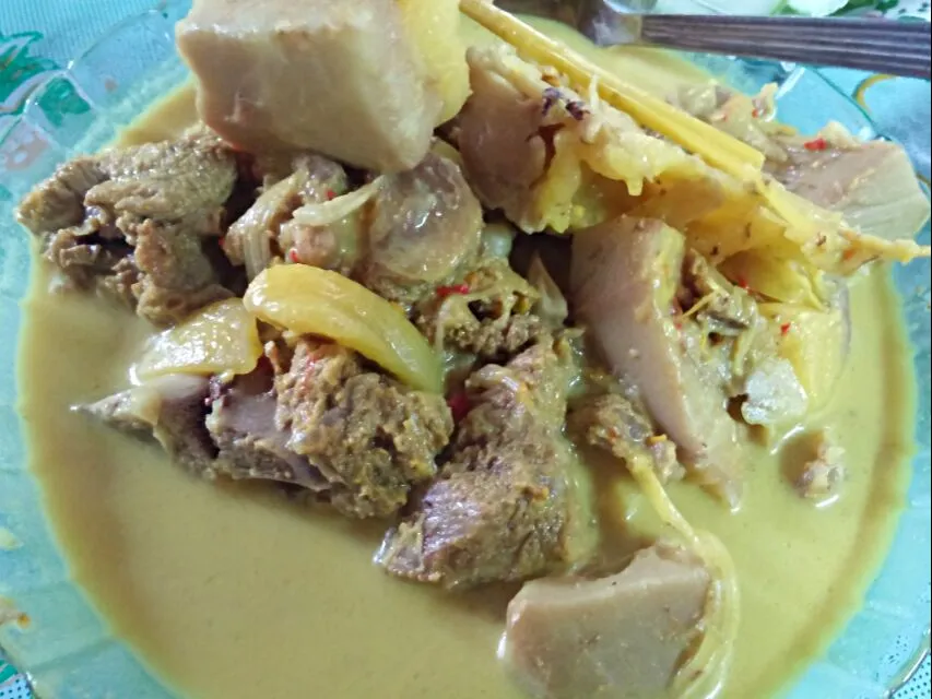 Gulai Kuning Kambing Dengan Nangka Muda|FooDin'sさん