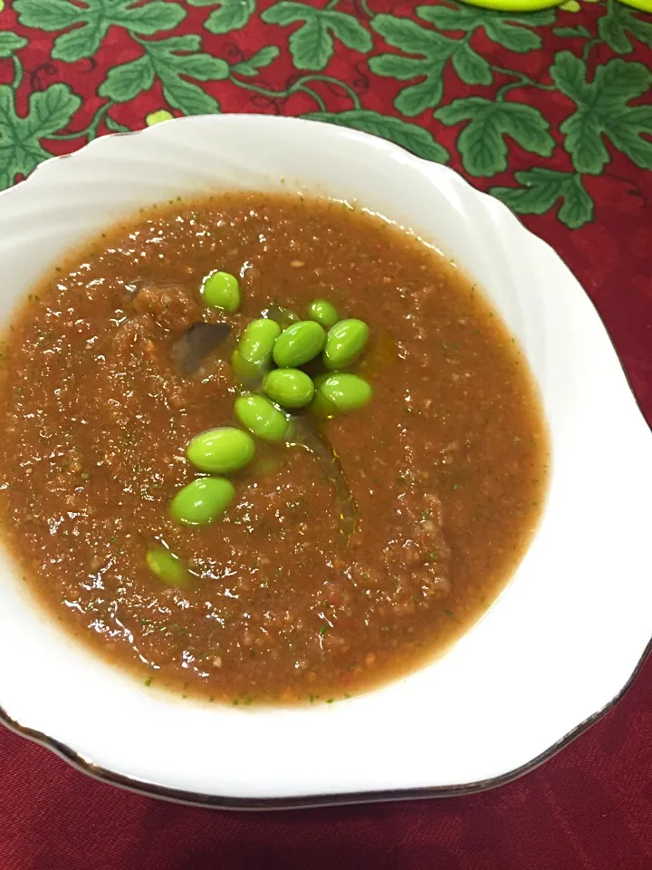 夏バテ知らずの冷たいスープ、ガスパチョ|chizukoさん