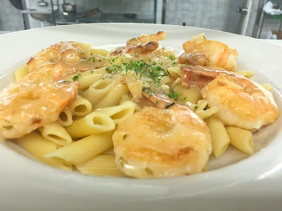 Shrimp Scampi|Chef Ampさん