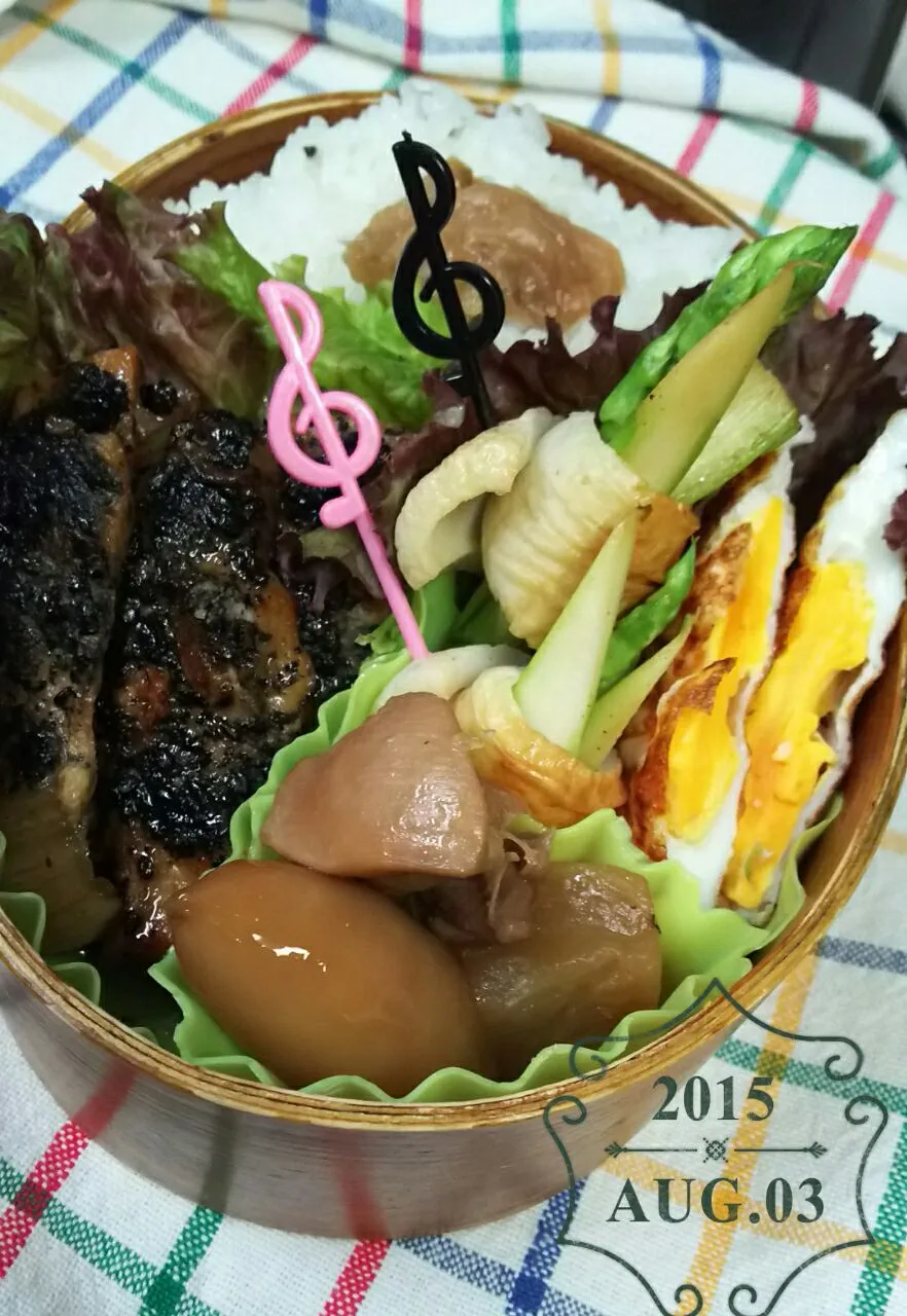 ８月最初のパパ弁当🎵|key♪さん