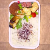 Snapdishの料理写真:旦那さん弁当 8/3|Tomoko Kawaminamiさん