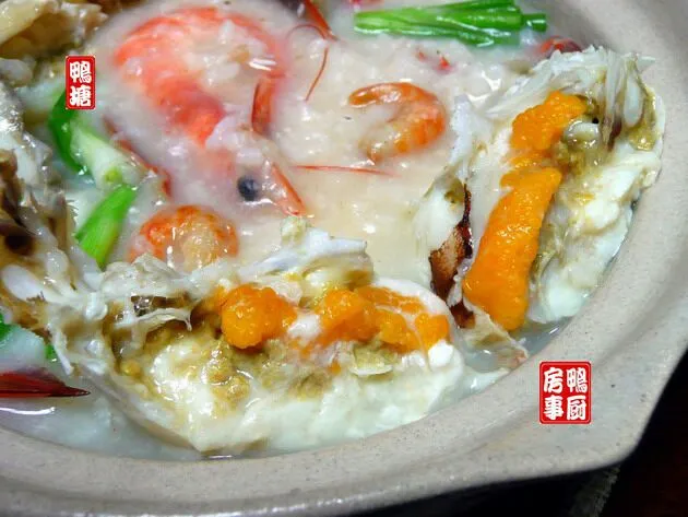 蟹粥。。。congee with crab...2|steven z.y.さん