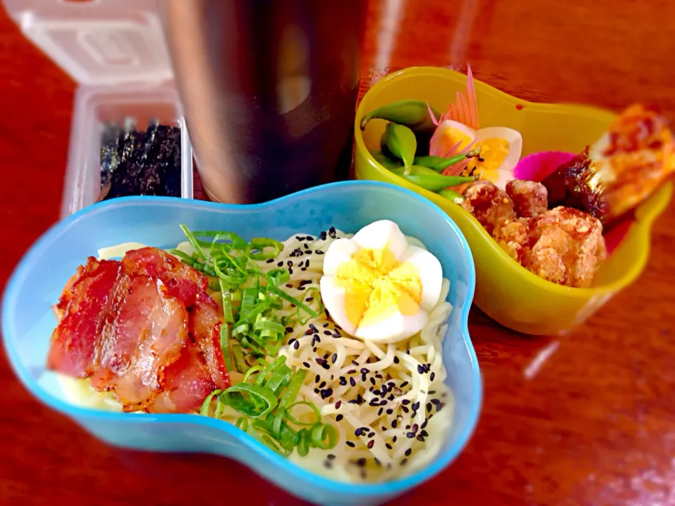 冷やし塩ラーメン弁当|あきとんとんさん