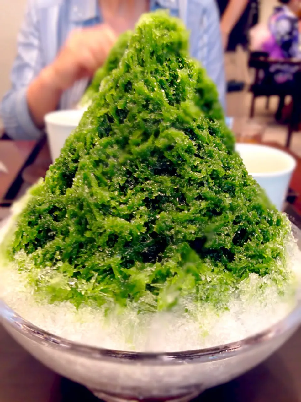 虎屋茶寮の宇治抹茶かき氷！|myblueberrynightさん