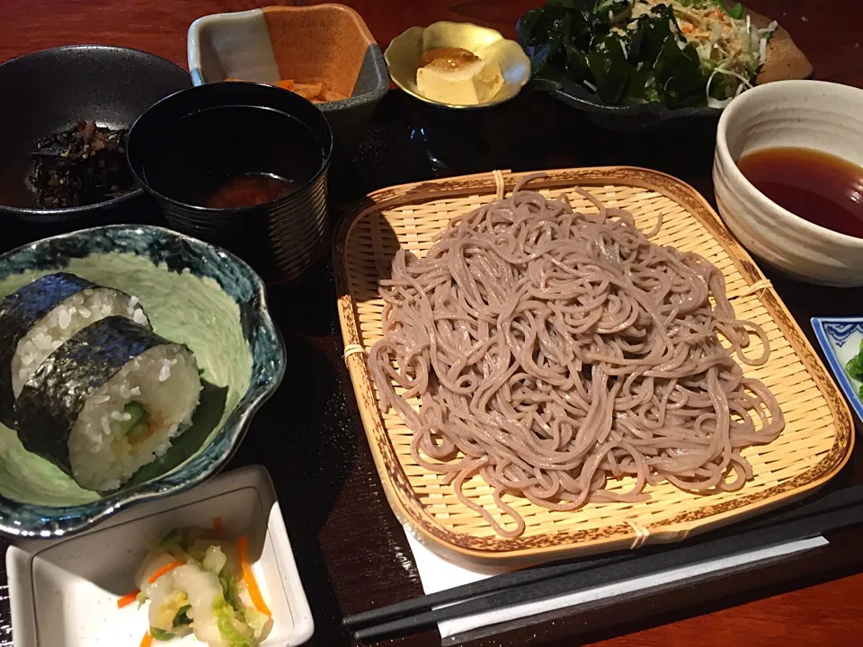 盛りそば定食|たぁちさん