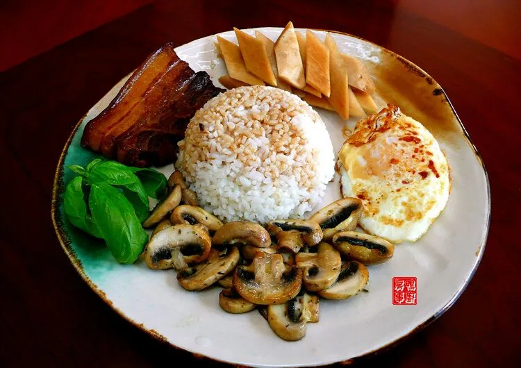 braised pork belly in dark soy and wine.|steven z.y.さん