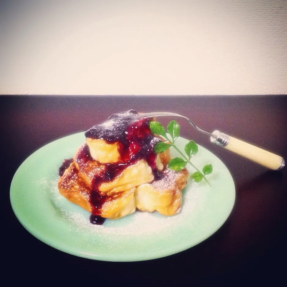 Roll French toast.|nori.co.jpさん