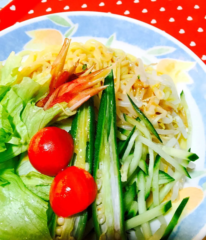 庭のミョウガ酢ずけのせました🎈ランチ🎶 は冷麺😊|keikoさん