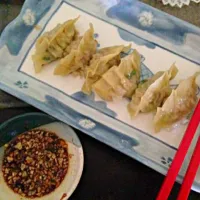 my first home made yaki gyoza|Franciska Kurniaさん