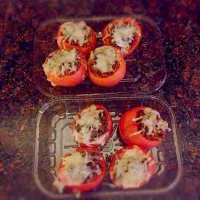 Snapdishの料理写真:Stuffed tomato|Brittany Fosterさん