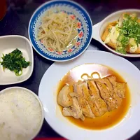 Snapdishの料理写真:おうち晩ご飯✻°•|ほうれんmamaさん