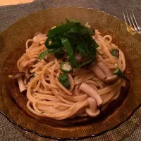 バター醤油パスタ|みこさん