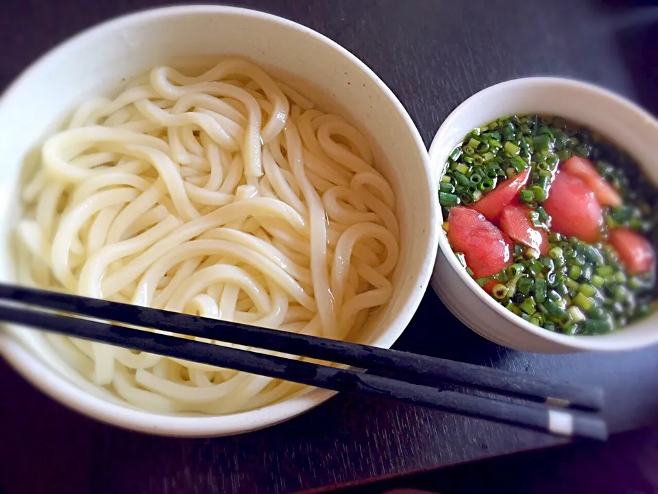 Snapdishの料理写真:冷やしトマトうどん|貴さん