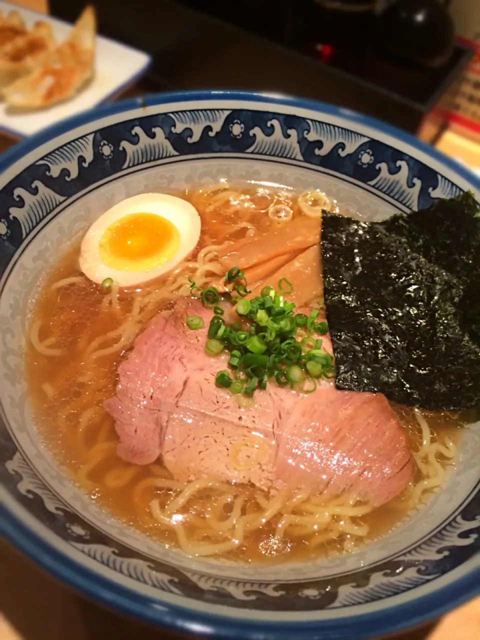 Snapdishの料理写真:七福神のしょうゆラーメン|もにもにかさん