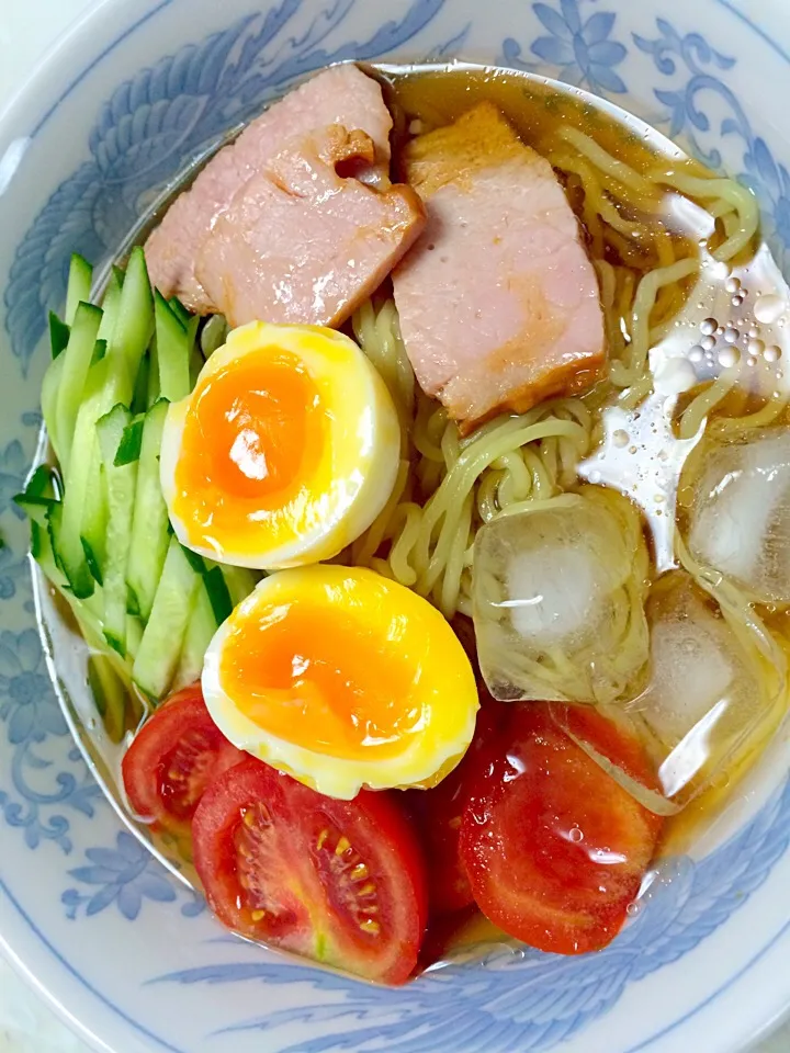 市販の冷やしラーメンにトッピング☆|ブー☆さん