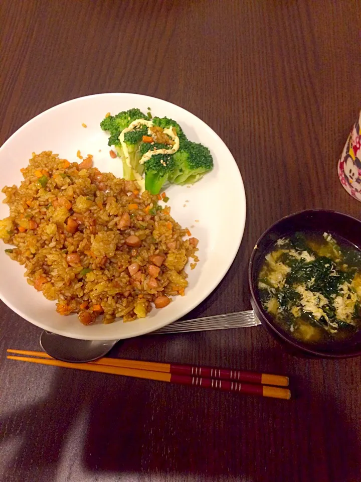 Snapdishの料理写真:2015.8.3 晩御飯|あいさん