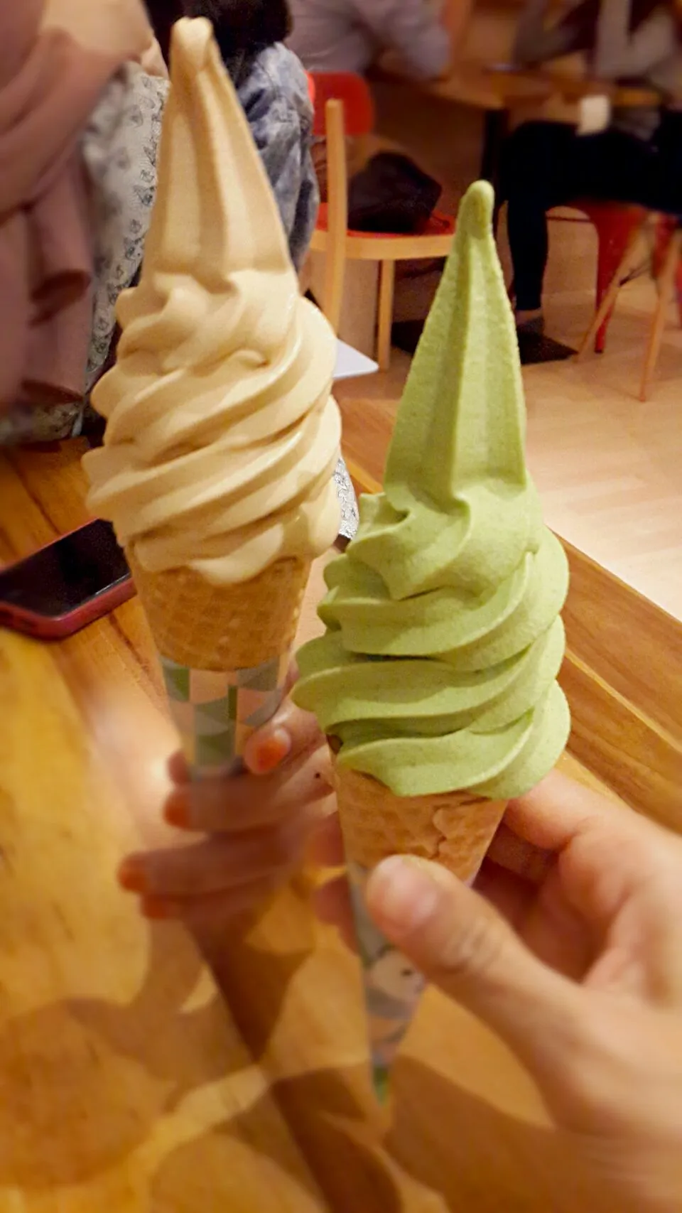 #shirokuma #greentea #soft #Ice Cream|Ida Ayu Irena Herawatiさん