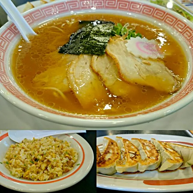 Snapdishの料理写真:司ラーメン ランチ|Agaricusさん