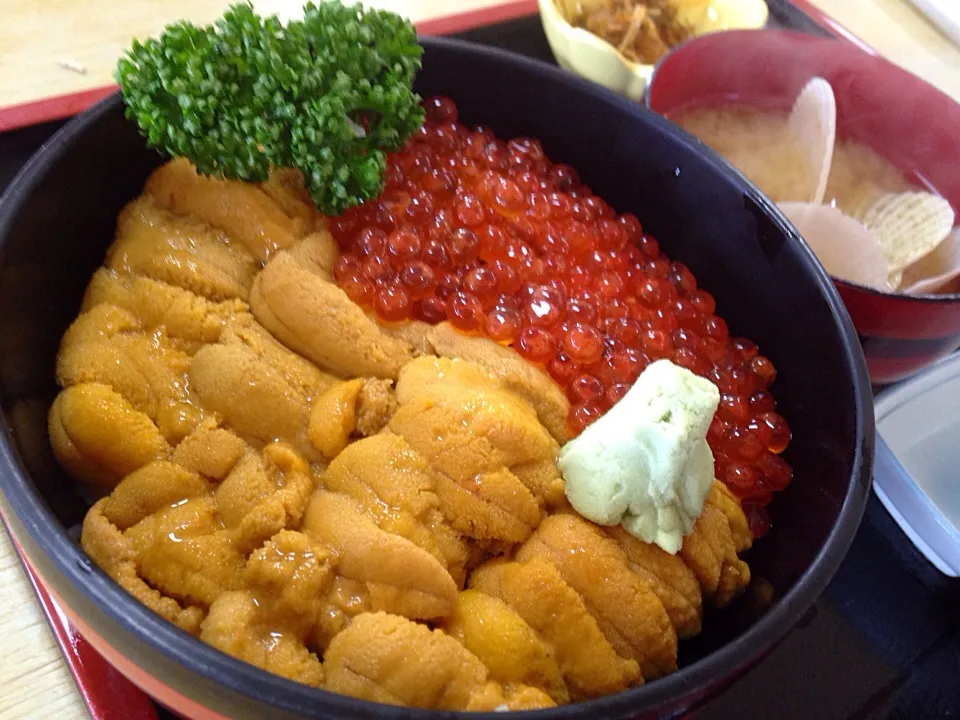 うにいくら丼|ちっきーさん