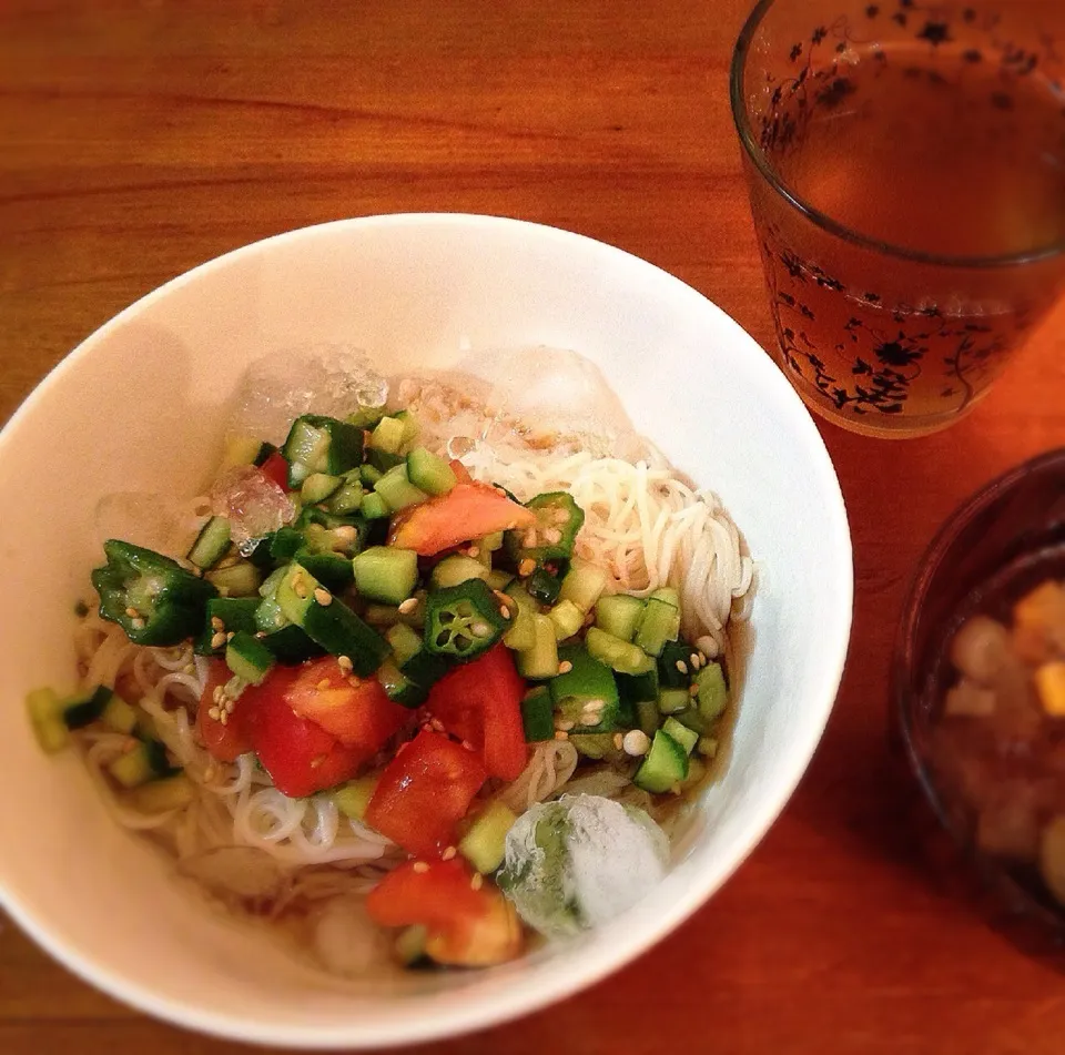 ぶっかけ素麺|ゆあままさん