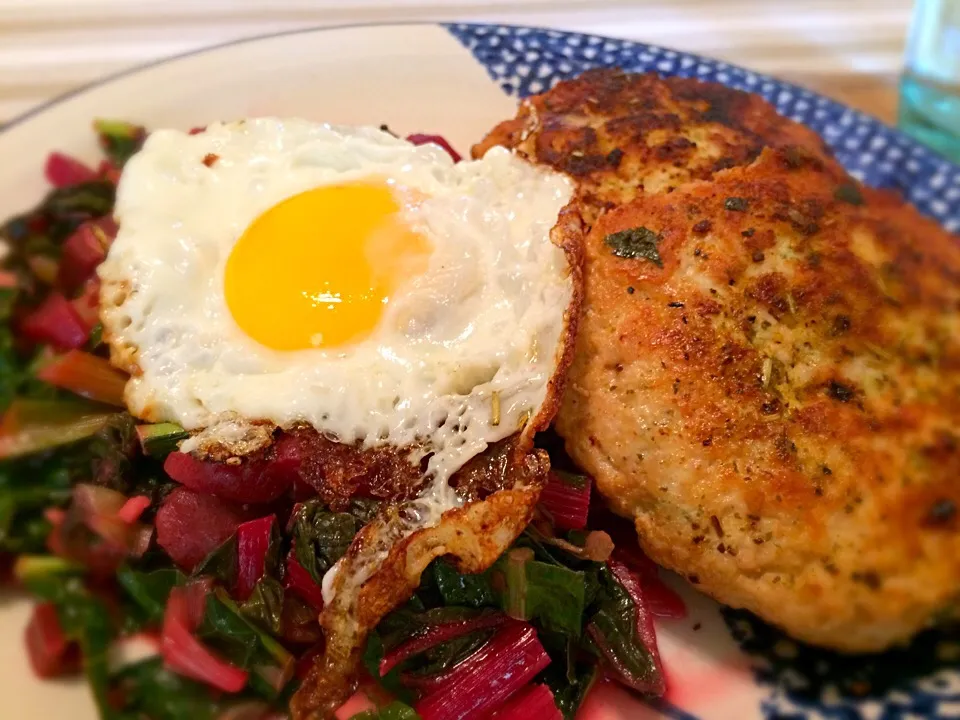 Turkey burger with vegetables|Nanaさん