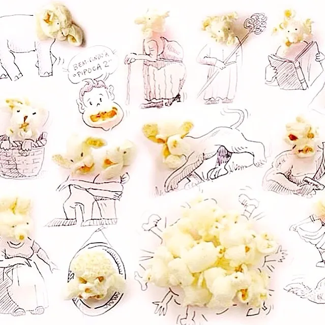 Pop corn with art|hannah.tumblrさん