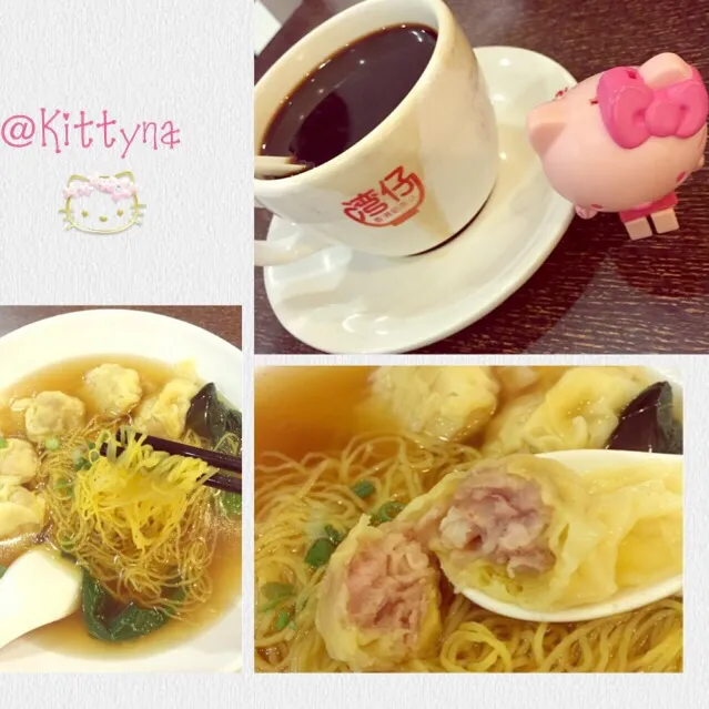 ☕️➕🍤鲜虾云吞面🍜|🎀Kittyna🌸さん