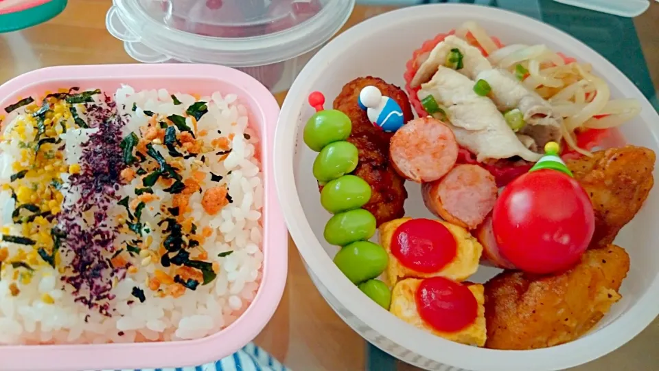 8/5娘学童お弁当|あさこもかさん