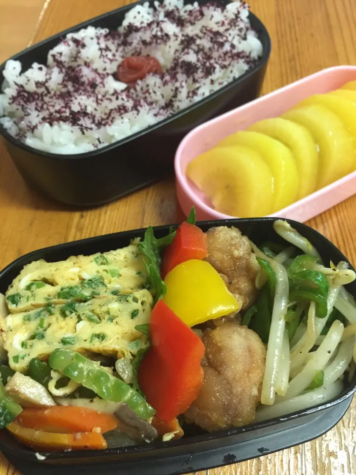 Snapdishの料理写真:今日のお弁当|yuganさん