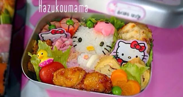 daughter’s hellokitty bento|Hazukoumamaさん