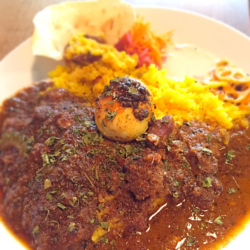 ココナッツチキンカレーand豚バラとゴーヤのビンダルー|ぱちねぇさん