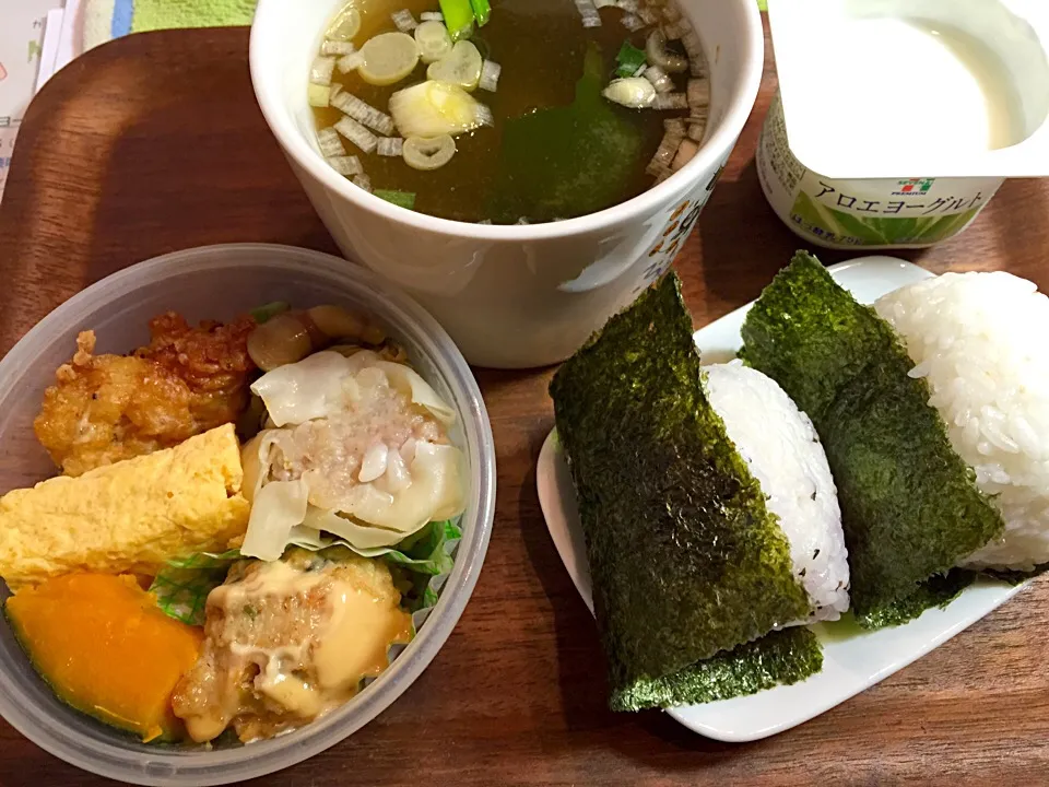 Snapdishの料理写真:おにぎりランチ|Noriyuki Saitoさん