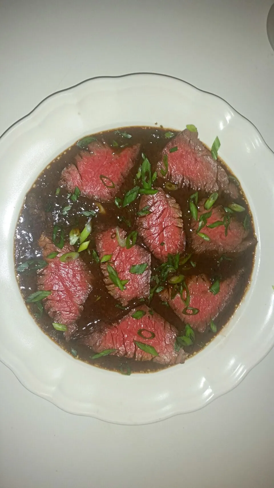 hangar steak with shallot beef reduction|Elisha Andersonさん